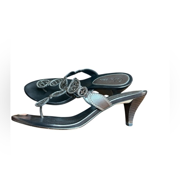 Cole Haan Shoes Women's Size 7.5B
Brown Block Heel Mule Slide Slip-on
Sandals - Picture 4 of 12